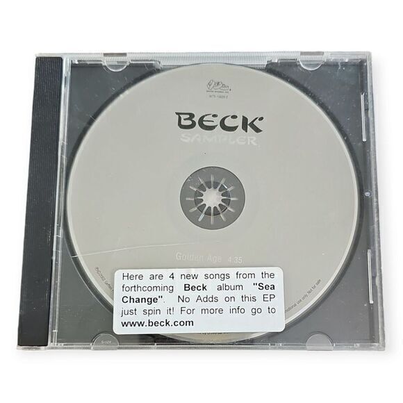 Beck – Sampler [2002 Promotional‎ CD Sampler] - Picture 1 of 2
